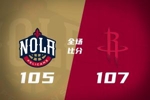 🏀火箭苦战拒鹈鹕逆转 杜兰特中投绝杀 穆雷&锡安相继致命失误