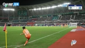 厦门1-0领先南平！王鑫海角球机会头球破门